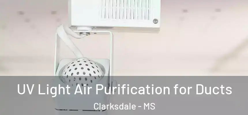  UV Light Air Purification for Ducts Clarksdale - MS